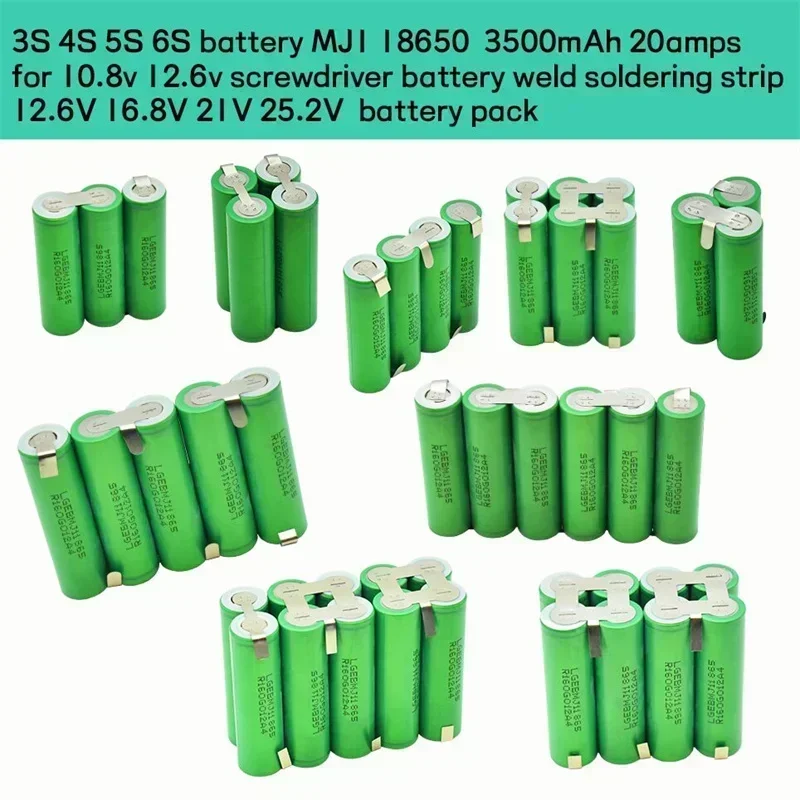 Concrete Breaker Demolition - MJ1- 18650 Li-ion Battery 2s1p 1s3p