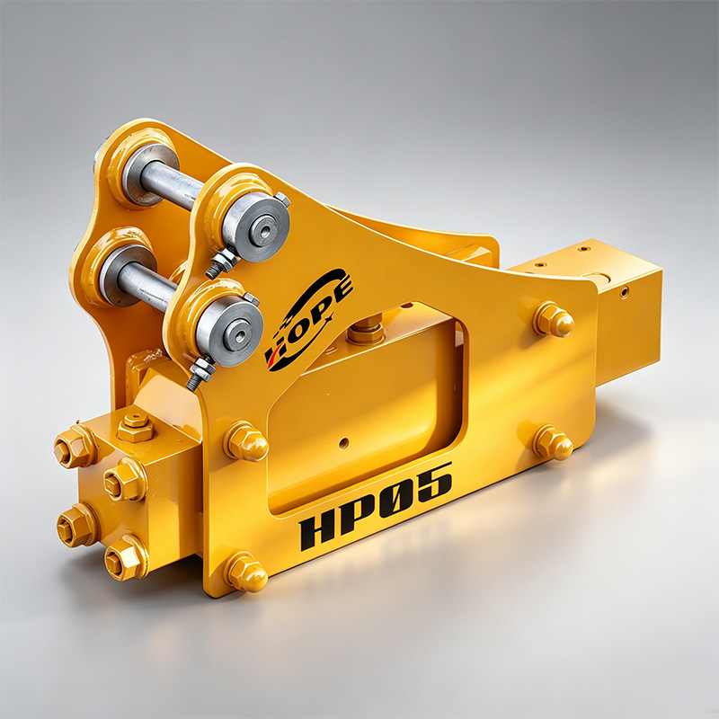 Concrete Breaker Demolition - SB05 Side Hydraulic Rock Breaker Attachment,