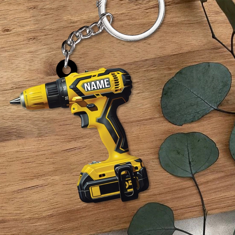 Heavy Equipment Keychain - 62ke bắt mắt Keyring Detable cho