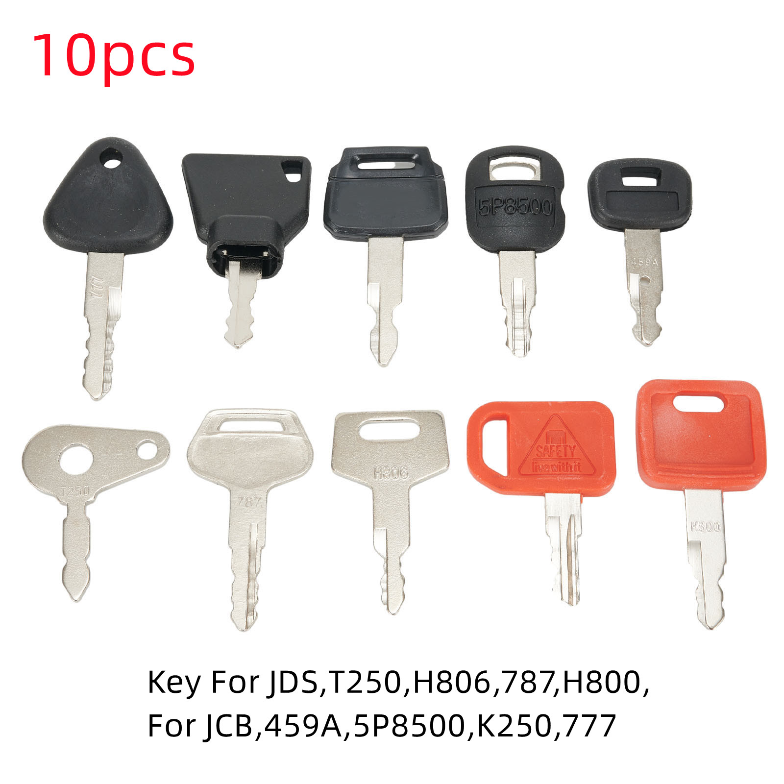 Heavy Equipment Keys Master Set - 10 Bộ Khóa Chìa Đánh Lửa