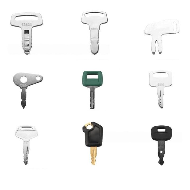 New Shown-Ignition Key Set For - đánh giá và giá Heavy Equipment Keys Master Set