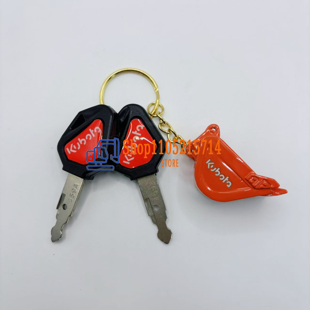2Pcs Heavy Equipment 459A Igni - đánh giá và giá Heavy Equipment Keychain