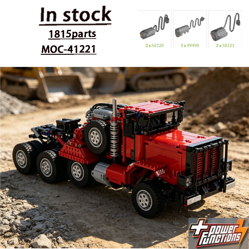 MOC-41221M911Red Edition Heavy - đánh giá và giá Heavy Equipment Certificate