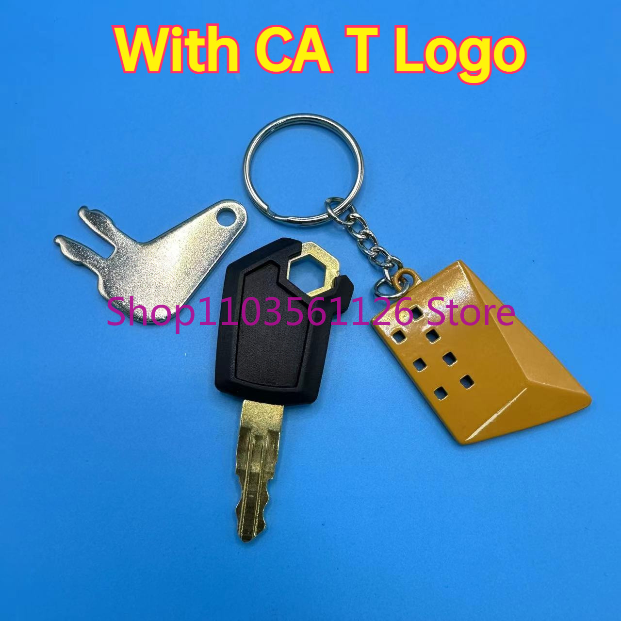 5P8500 8H5306 with Bucket Key  - đánh giá và giá Heavy Equipment Keychain