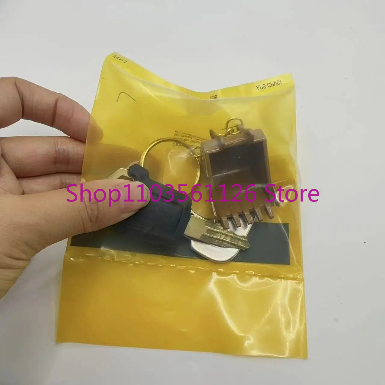 5P8500 8H5306 with Bucket Key  - đánh giá và giá Heavy Equipment Keychain