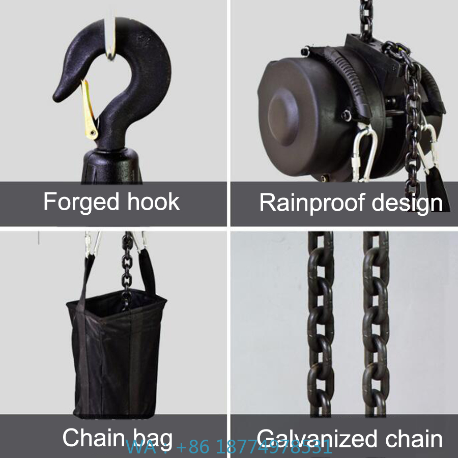 Electric Chain Hoist 500kg 1t  - đánh giá và giá Electric Chain Hoist