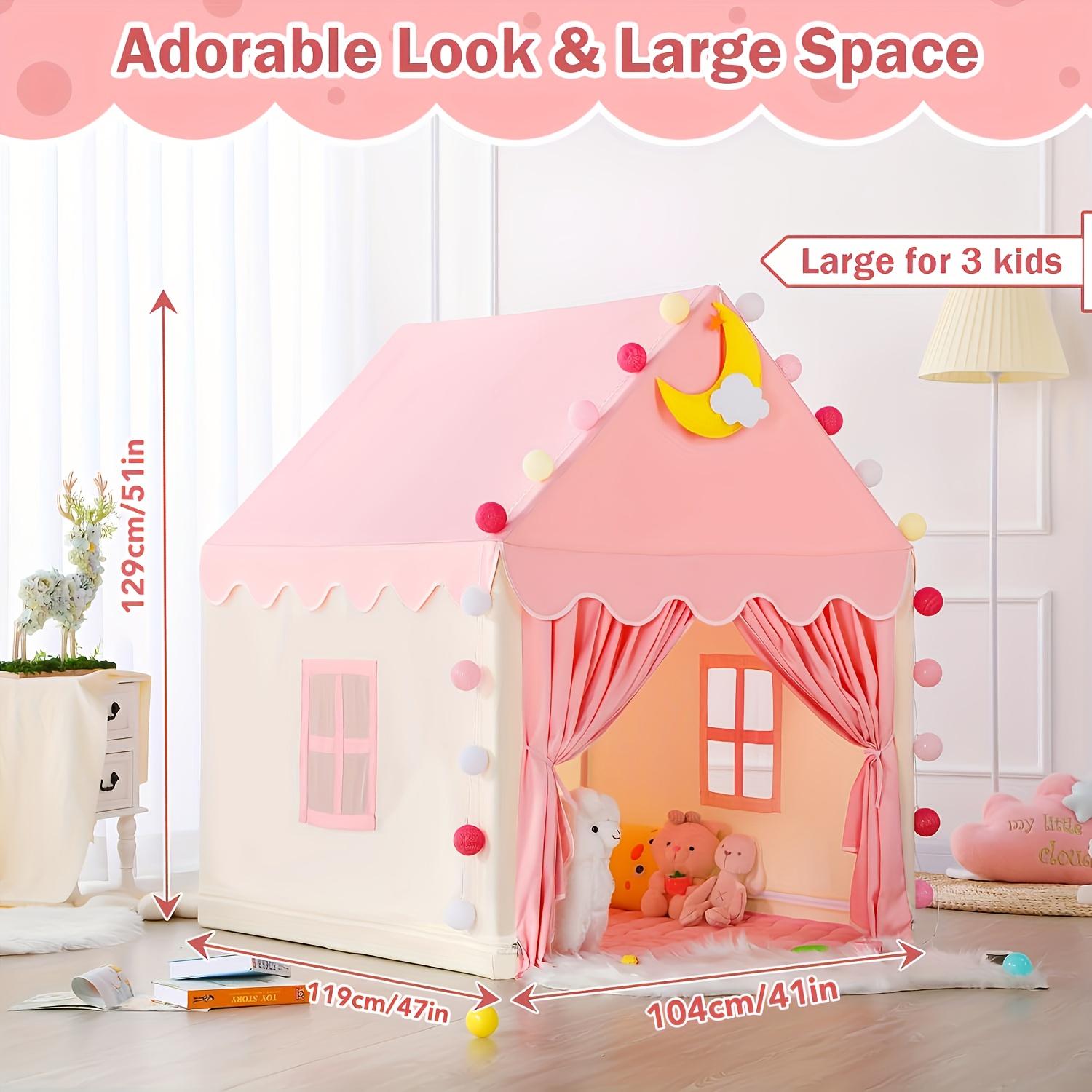 Large Pink Girls & Boys Castle - đánh giá và giá Heavy Equipment Birthday Theme