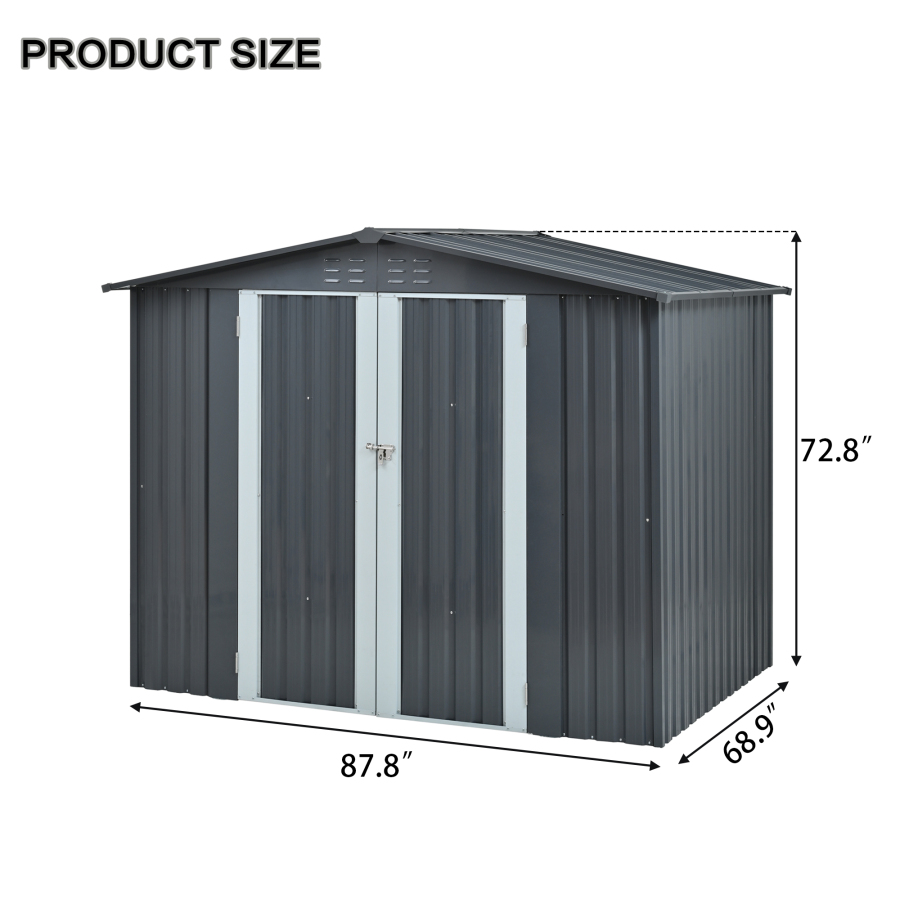 Metal Storage Shed with Double - đánh giá và giá Heavy Equipment Storage Yard