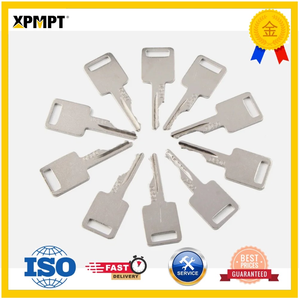 10PCS S331/S160 D250 KEYS fits - đánh giá và giá Heavy Equipment Keychain