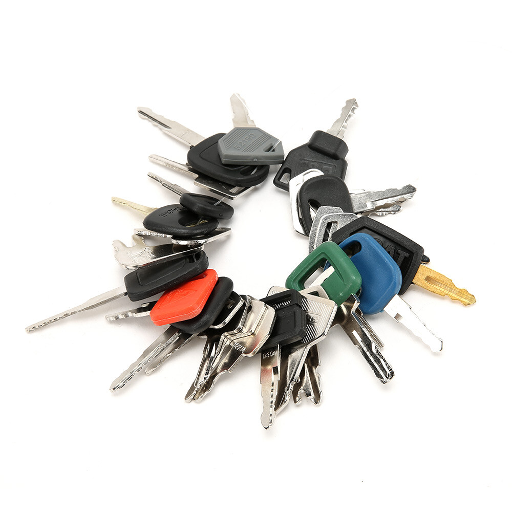28 Excavator Keys Plant Digger - đánh giá và giá Heavy Equipment Keys Master Set