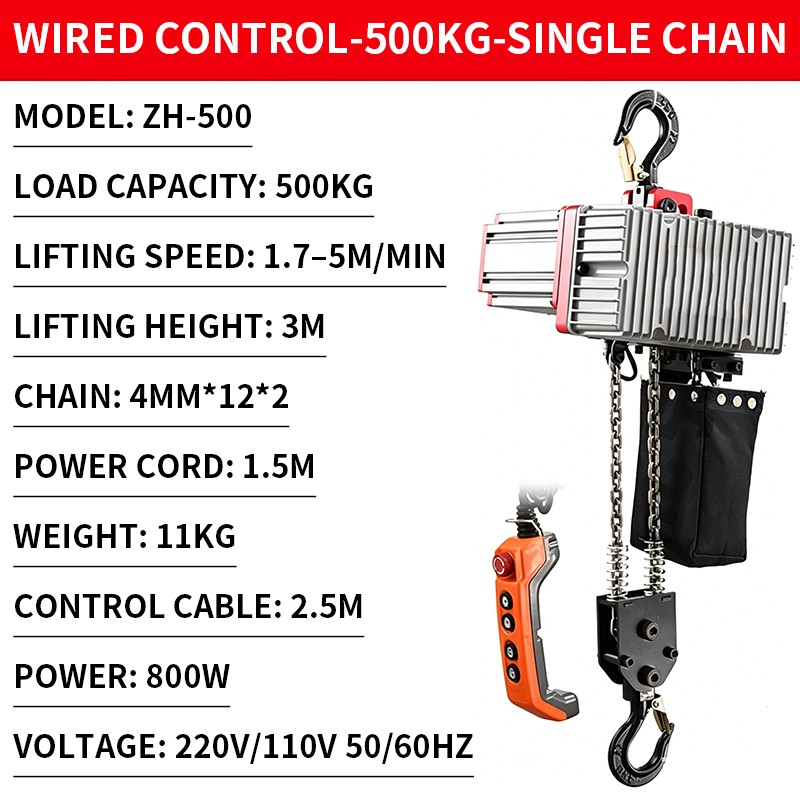 Compact Mini Chain Hoist with  - đánh giá và giá Electric Chain Hoist