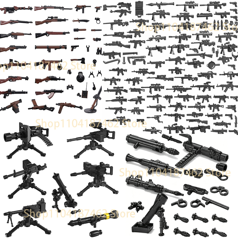 Military Figures Weapons Build - đánh giá và giá Heavy Equipment Certificate