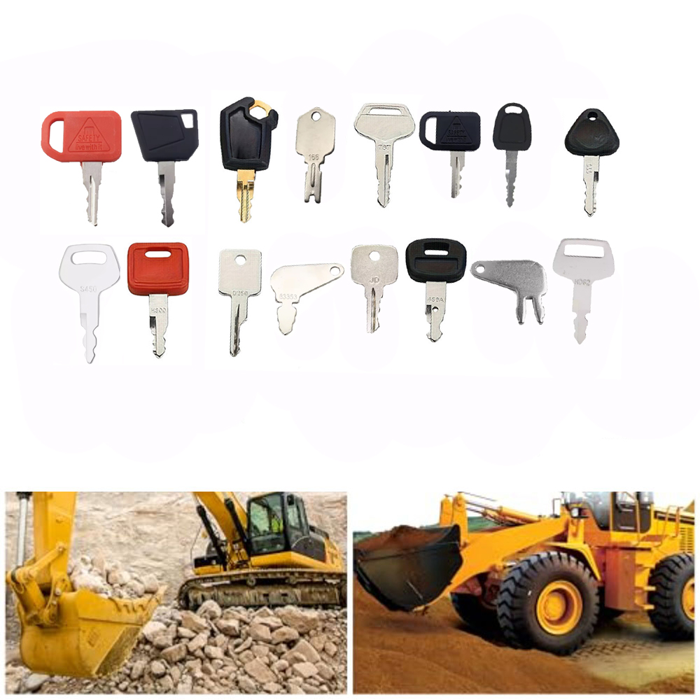 16PCS Heavy Equipment Key Set  - đánh giá và giá Heavy Equipment Keys Master Set