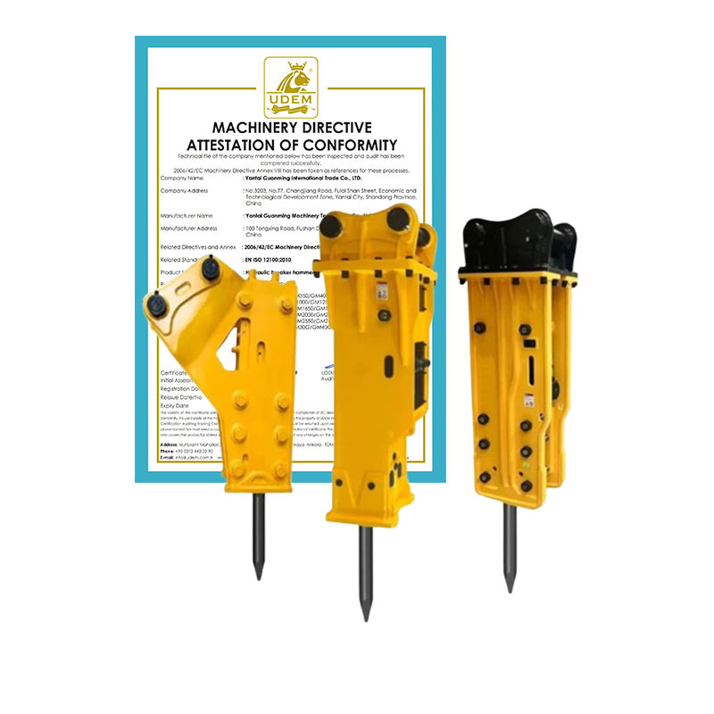 SB81 Top  Hydraulic Rock Break - đánh giá và giá Concrete Breaker Demolition