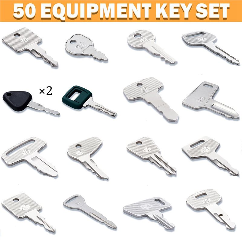 ABYN-Heavy Equipment 50-Key Ma - đánh giá và giá Heavy Equipment Keys Master Set