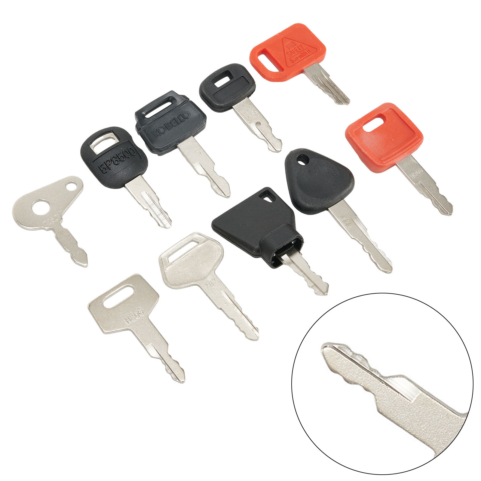 10 Bộ Khóa Chìa Đánh Lửa Bộ Nô - đánh giá và giá Heavy Equipment Keys Master Set
