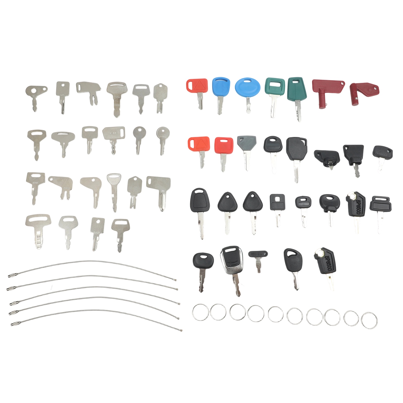50pcs Heavy Equipment Keys Mas - đánh giá và giá Heavy Equipment Keys Master Set